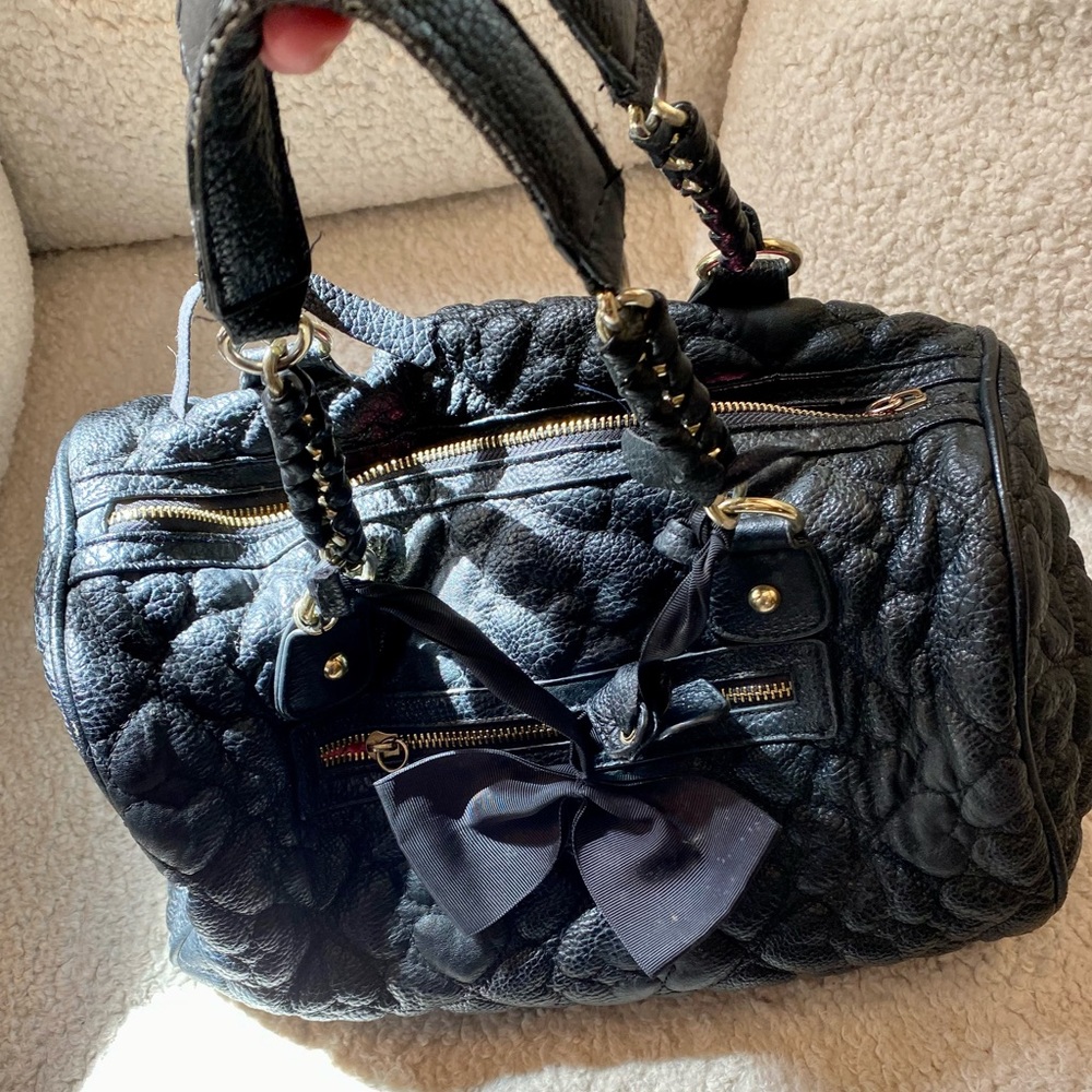 Betsy Johnson black purse